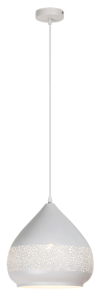 Lampa wisząca Rabalux Kaia 2279 1x40W E27 biała