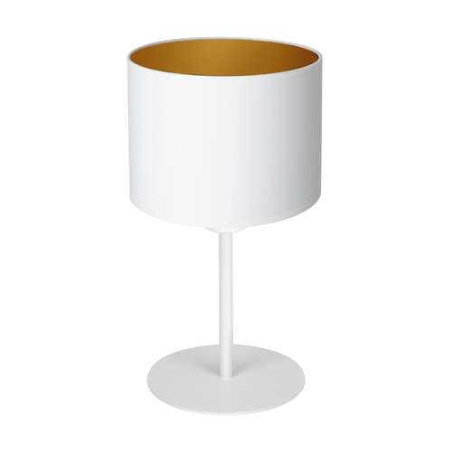 Luminex Arden 3451 Lampa stołowa lampka 1x60W E27 biały/złoty