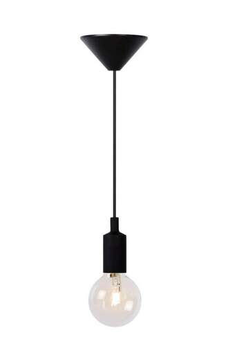 Lucide Fix 08408/01/30 lampa wisząca zwis 1x42W E27 czarna