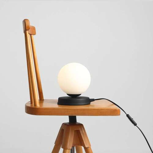 Aldex Ball 1076B1_S lampa stołowa lampka 1x40W E14 czarna