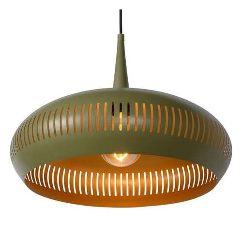 Lucide Rayco 30492/45/33 lampa wisząca zwis 1x60W E27 zielona