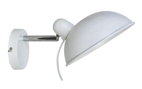 Candellux Durio 21-51448 kinkiet lampa ścienna 1x40W E14 biały