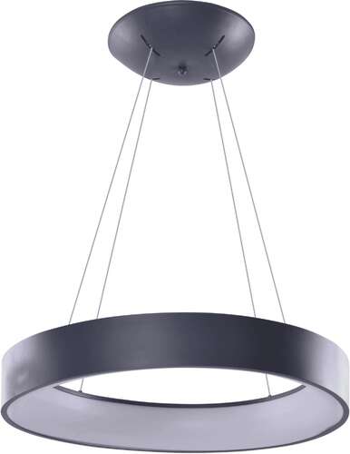 Azzardo Solvent R 80 AZ3974 lampa wisząca zwis 1x92W LED grafitowa - Negocjuj cenę