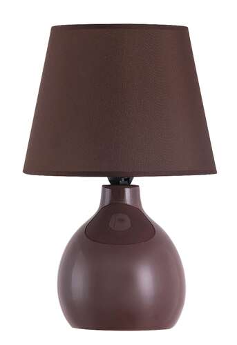 Lampa stołowa Rabalux Ingrid 4476 lampka nocna 1x40W E14 brązowy