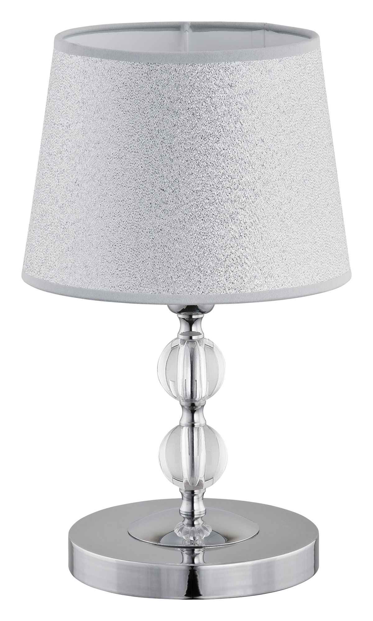 Lampa stołowa Alfa Emmanuelle 16716 1x40W E14 srebrna   - wysyłka w 24h