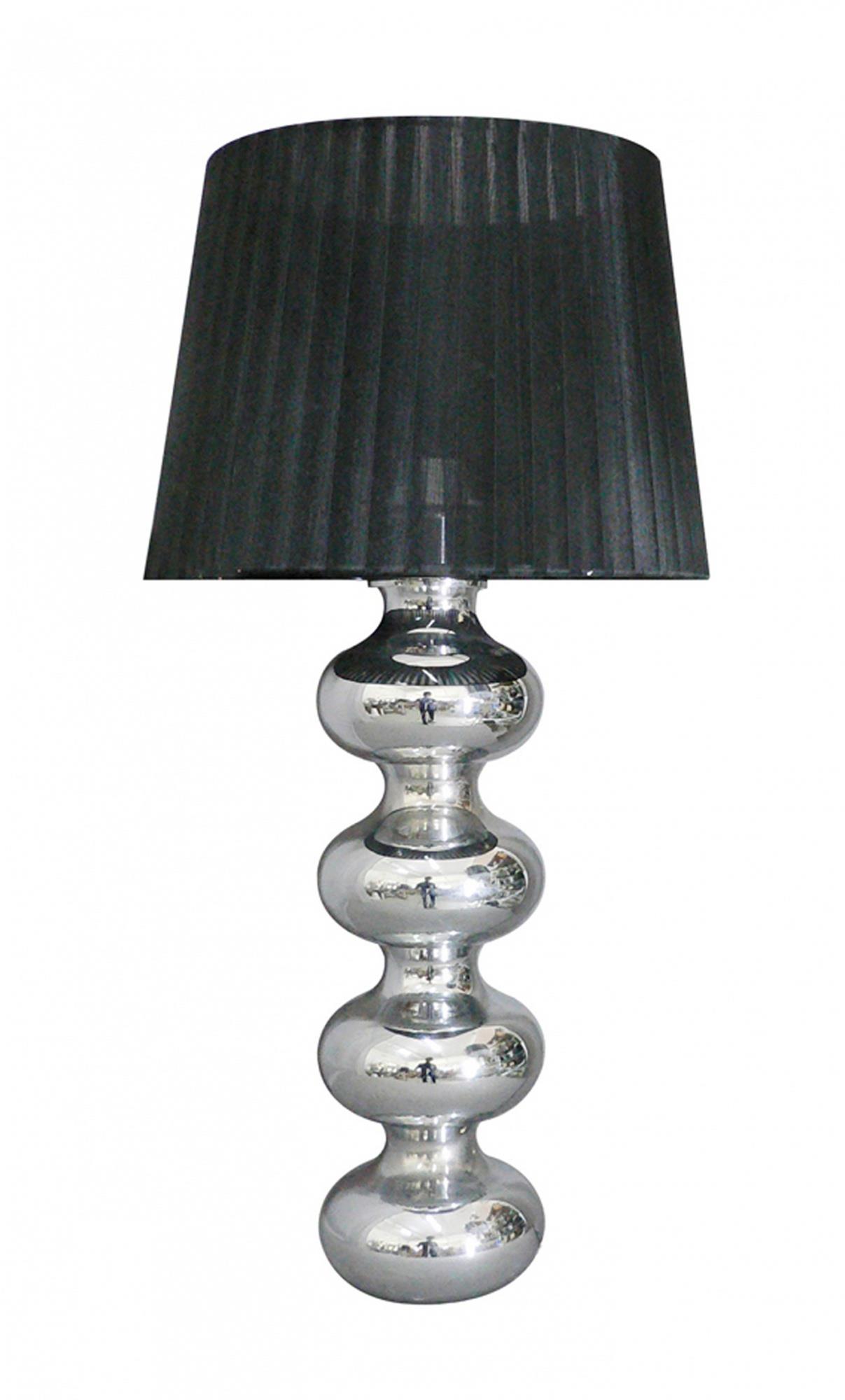Lampa stołowa Zuma Line Deco TS-060216T 60W E27 czarna