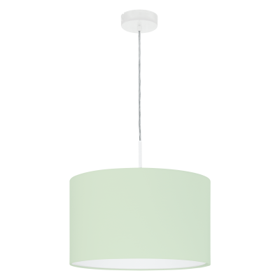 Lampa wisząca Eglo Pasteri-P 97377  sufitowa 1x60W E27 biało/zielona