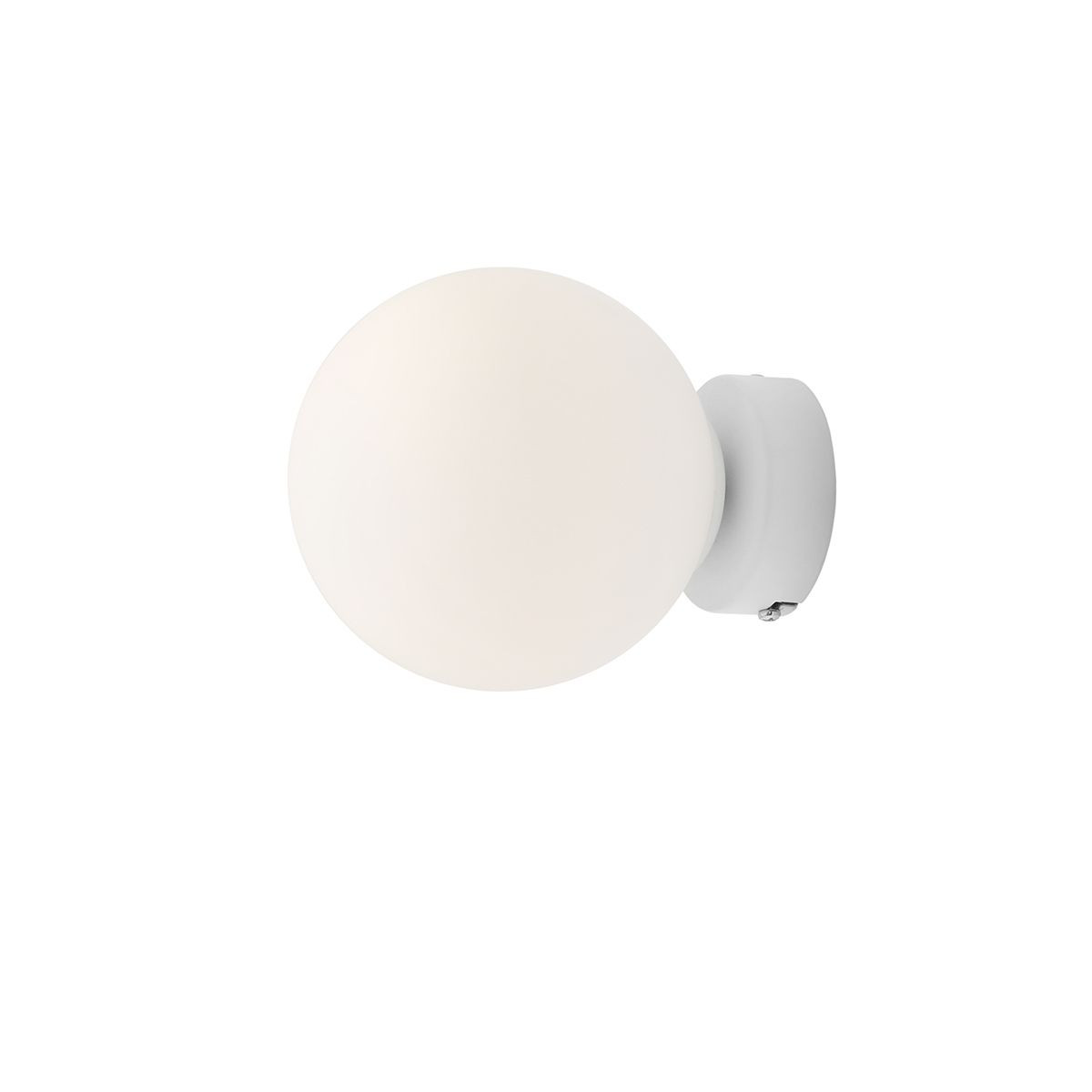 Aldex Ball 1076C_S kinkiet lampa ścienna 1x40W E14 biały - wysyłka w 24h