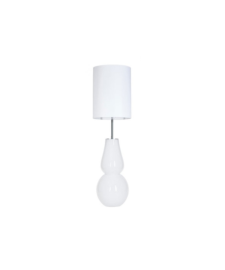 4 Concepts Milano White L201081302 lampa stojąca podłogowa 1x60W E27 biały
