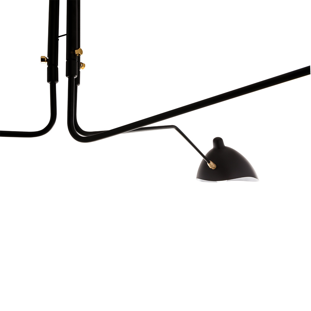 Lampa wisząca Italux Davis MDE610-3 zwis 3x60W E27 czarna