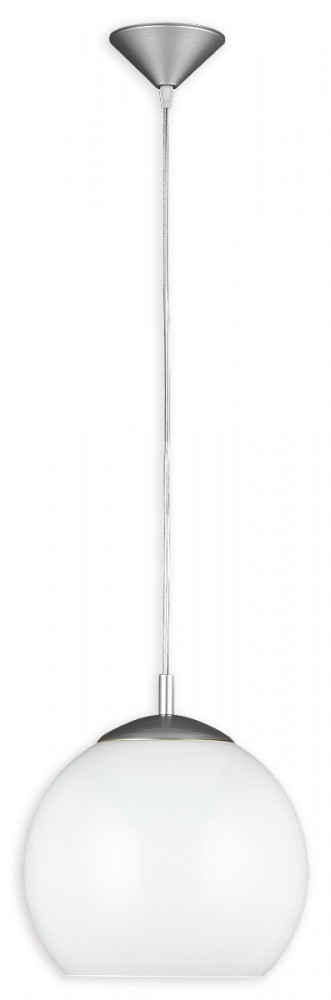 Lemir Kula O1830 K_1 Lampa wisząca zwis  1x60W E27 Biała 