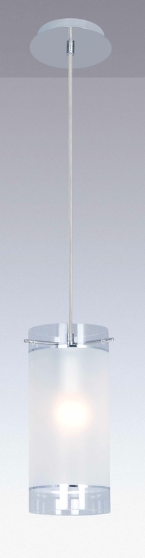 Lampa wisząca Italux Vigo MDM1560/1 zwis 1x60W E27 chrom - wysyłka w 24h