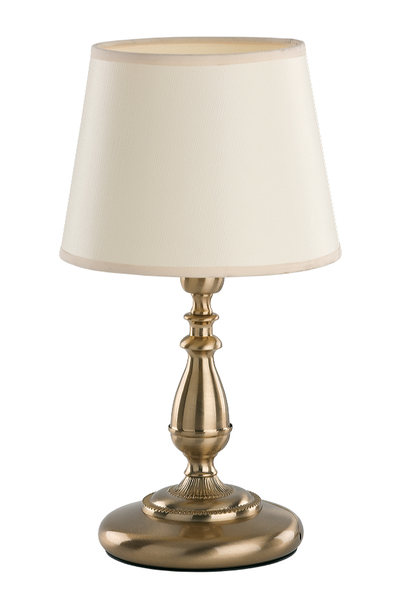 Lampa stołowa Alfa Roksana 16078 lampka oprawa 1x40W E14 stare złoto  