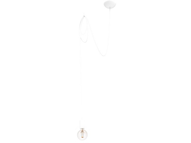 Lampa wisząca Nowodvorski Spider 9745 White zwis 1x60W E27 biała