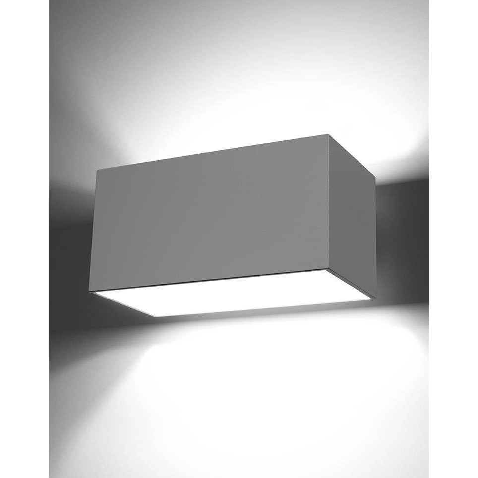 Sollux Quad Maxi SL.0525 kinkiet lampa ścienna 2x40W G9 biała