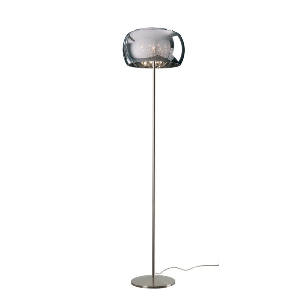 Lampa podłogowa Zuma Line Crystal F0076-04A oprawa stojąca 4x42W G9 chrom