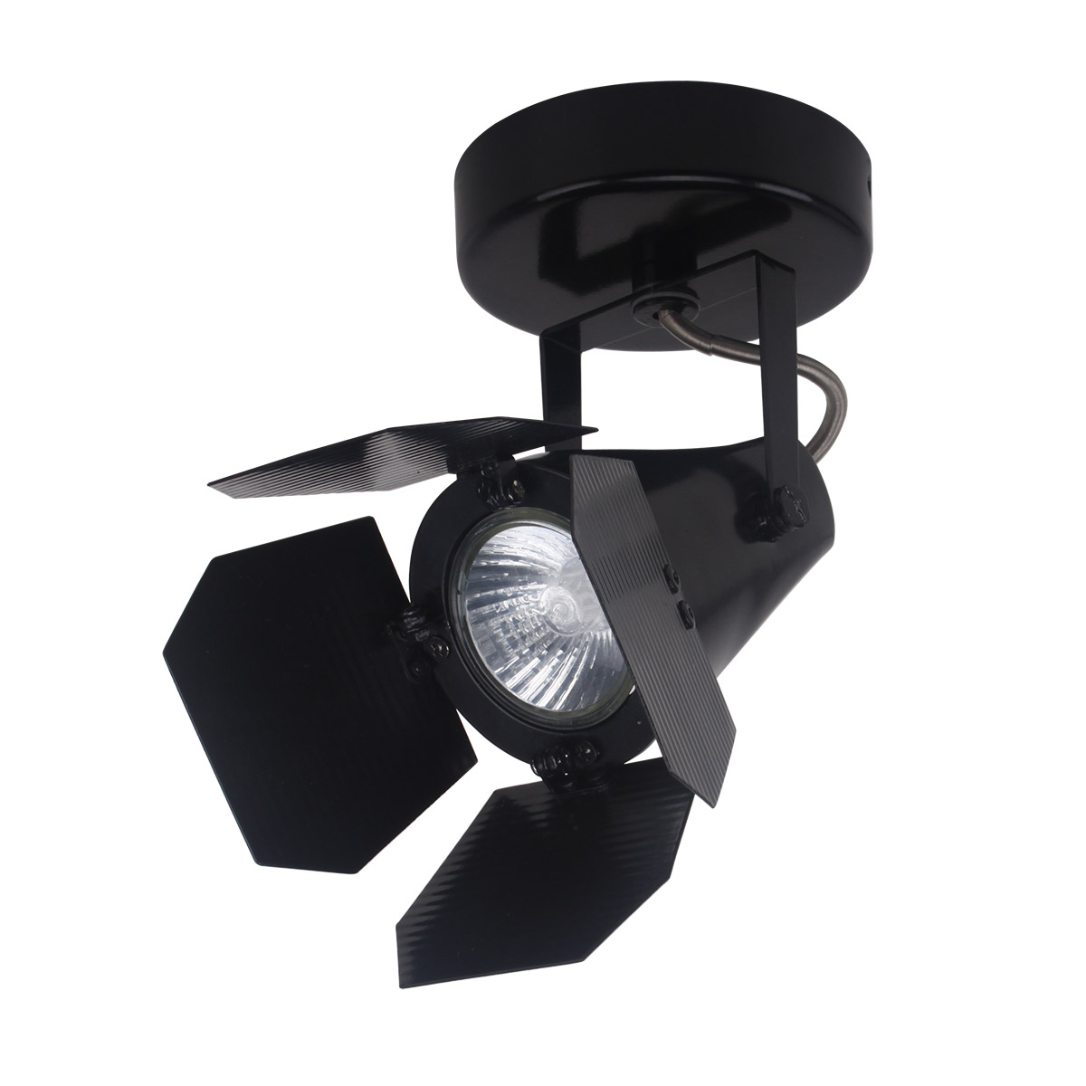 Kinkiet Italux Milton FH30921B oprawa lampa ścienna 1x35W GU10 czarny